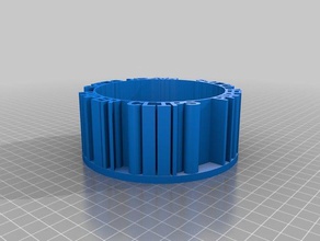 paper clips container office customized 3d print model - Mito3D