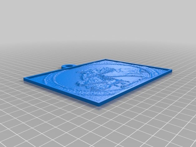 pocahontas lithopane making stamps 2d art customized 3D print model - Mito3D