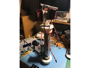pitch-roll-Kopf & Montage Halsbänder Hubantrieb in der Robotik linear-Verstellgerät pitch-roll servo servo-mount 3d print model - Mito3D