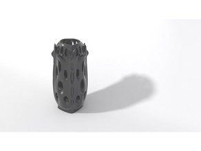 experimentelle vase 1 Skulpturen Kunst artikuliert holey Skulptur 3d print model - Mito3D