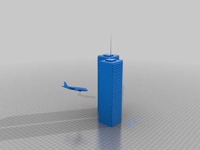 9 11 memorial 3d baskı 3d print model - Mito3D