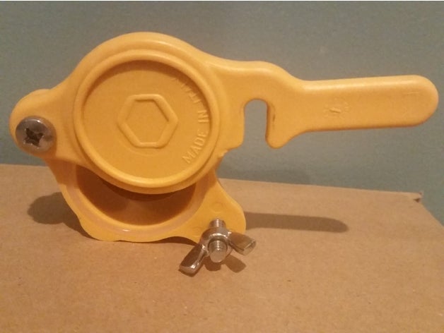 la miel puerta de llave herramientas mano apicultura 3D print model - Mito3D
