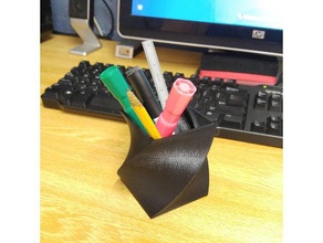 pencil cup vase organization 3d print model - Mito3D