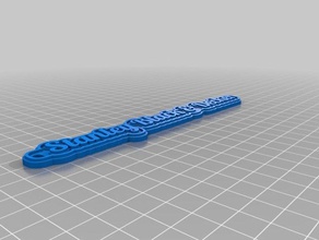 sbd keychains customized 3d print model - Mito3D