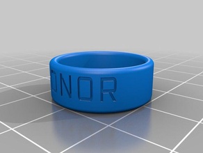 honor 70 round edge rings customized 3d print model - Mito3D