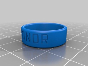 honor 100 round edge rings customized 3d print model - Mito3D