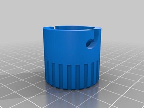 homebrew birra blocco pin barile gas depressurizer il fai da te 3d print model - Mito3D