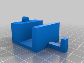 wallet key holder small wallets organization hook household mount organizer useful 3d print model - Mito3D