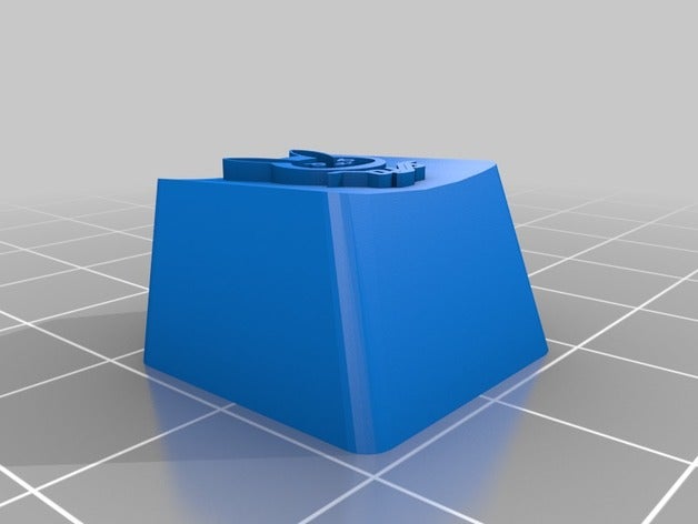 dva-Tastenkappe Teile 3D print model - Mito3D