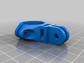 my customized gopro 23mm double camera 3d print model - Mito3D