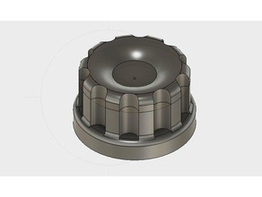 knob diy button buttons fusion360 3d print model - Mito3D