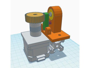 l'axe z de frein L'imprimante 3d pièces solénoïde z-axis 3d print model - Mito3D