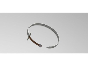 sword bracelet bracelets 3d print model - Mito3D