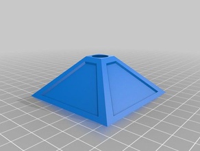 open 20 pirámide de pie La impresión en 3d 3d print model - Mito3D
