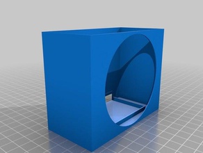 bluetooth subwoofer box musica 3d print model - Mito3D