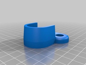 screen towel pipe holder creatures 3d print model - Mito3D