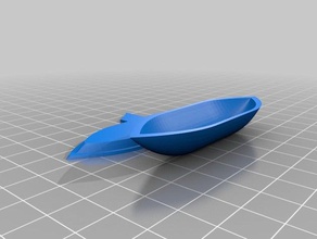 floating boat hull r c vehicles 3d print model - Mito3D