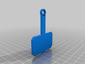 el martillo de thor llavero llaveros marvel thors hammer 3d print model - Mito3D