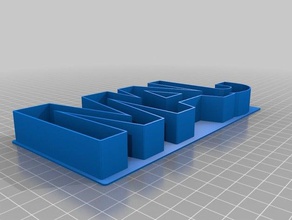 jam cozinha e sala de jantar personalizado 3d print model - Mito3D