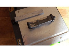 proxxon ks 230 - replacement lost damaged cut protection machine tools ks230 mini saw protector table 3d print model - Mito3D