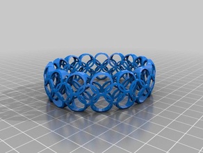 meu personalizados bracelete de designer pulseiras personalizado 3d print model - Mito3D