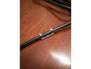 cable coaxial de titular la oficina gestión cables 3d print model - Mito3D