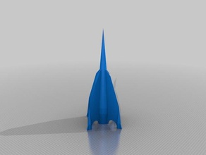 retro-rocket 3 Fahrzeuge Modell-Rakete retrogaming Rakete Spielzeug-Spiele 3d print model - Mito3D