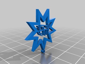 remixed tt bahai-Sterne-finishta 3d-drucken 3d print model - Mito3D