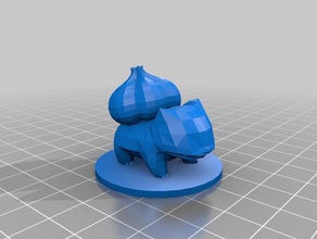 001 bulbasuar hayvanlar pokemon 3d print model - Mito3D