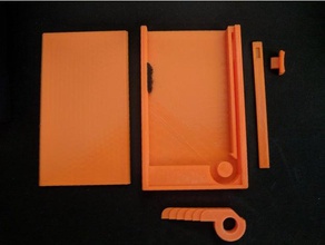card ejector wallet credit slim 3d print model - Mito3D