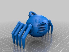 örümcek marvin 3d baskı 3d print model - Mito3D