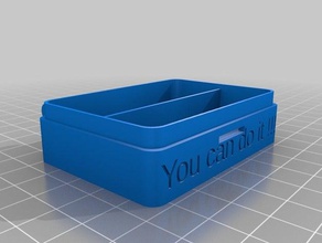 meu personalizados articulada de caixa organização personalizado 3d print model - Mito3D