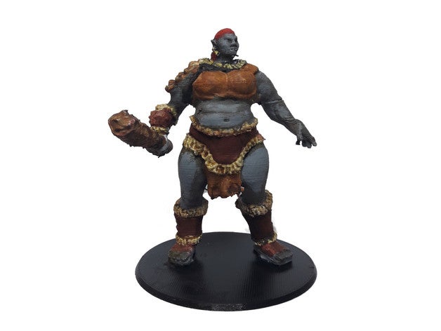 Riesen taiga Spielzeug & Spiele dandd Riese der Miniatur pathfinder 3D print model - Mito3D