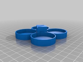glue mixing cups w rest tool holders & boxes 3d print model - Mito3D