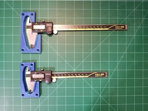 mitutyoyo Bremssattel-Halter Werkzeug-Halterungen & - Boxen Bremssattel digimatic Halter Wand-Berg 3d print model - Mito3D