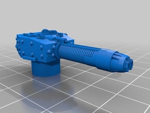 cromwell Turm-tesla-Kanone Spielzeug & Spiele bolt action tank k47 3d print model - Mito3D