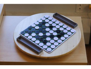 multi-cor reversi otelo conjunto jogos boardgame jogo de tabuleiro mosaico multicolor paleta+ 3d print model - Mito3D