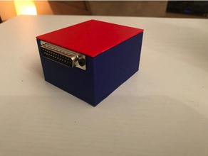 grbl arduino uno parallel port case electronics 3d print model - Mito3D