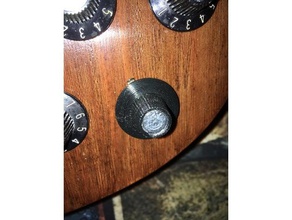 gibson gitar topuzu müzik kontrol elektro sg sesi ses düğmesi 3d print model - Mito3D