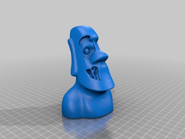 moai t800 modello di robot 3D print model - Mito3D