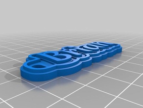 brian i portachiavi su misura 3d print model - Mito3D