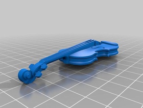 Violine reupload 3d-Druck-tests 3d print model - Mito3D