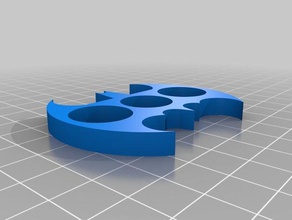 bat fidget spinner mekanik oyuncaklar 3d print model - Mito3D