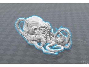 nobby ahtapot heykeller heykel 3d print model - Mito3D