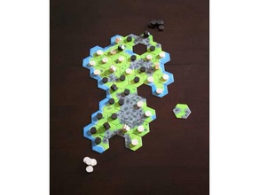 fjords board game games boardgame boardgames toy toys 3d print model - Mito3D