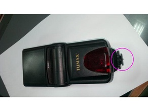 flash hot shoe plug tumax dss688 pièces 3d print model - Mito3D