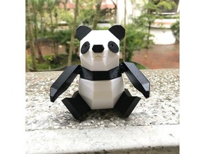 panda cihan0933 animaux 3d print model - Mito3D