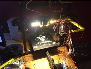 light strip tevo tarantula 3d printer parts 3d print model - Mito3D