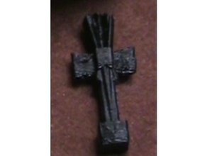 pierre tombale de la croix-2 jouets & accessoires jeux 3d print model - Mito3D