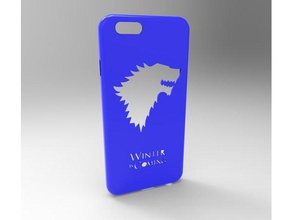 case iphone 6s game throne mobile phone carcasa got iphone6scase juego tronos 3d print model - Mito3D